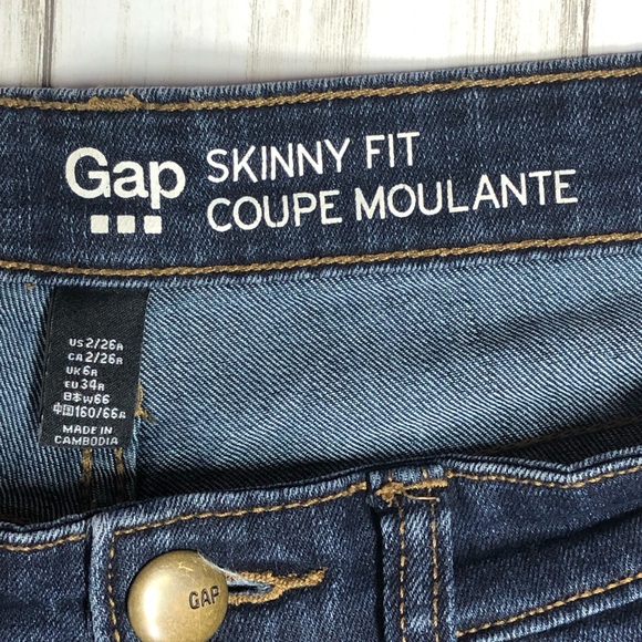 Gap Skinny Fit Jeans Size 2 - Picture 3 of 6